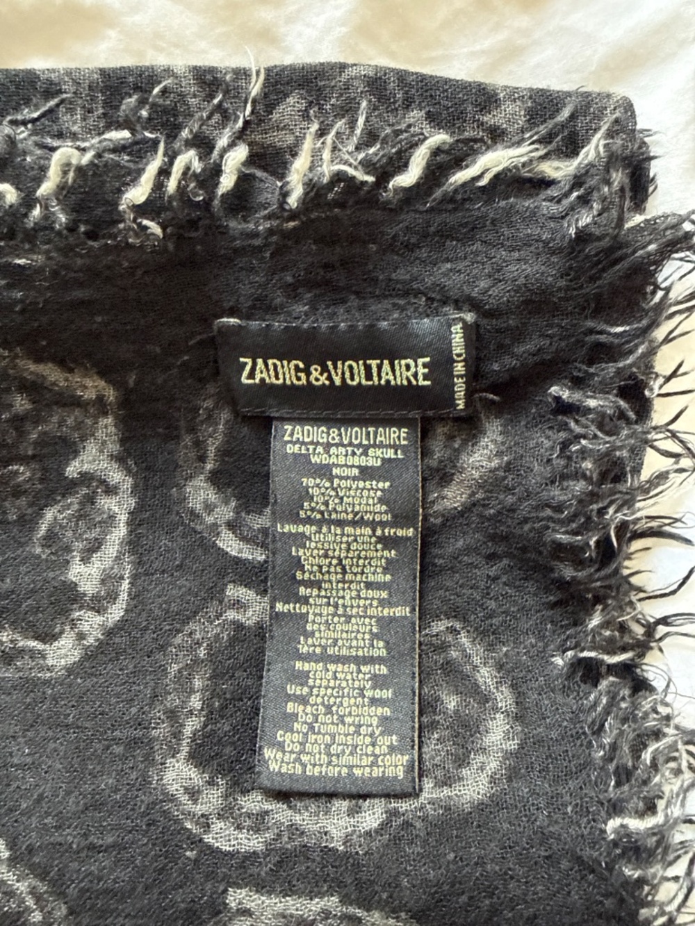 Zadig & Voltaire Scarf - Picture 2 of 3